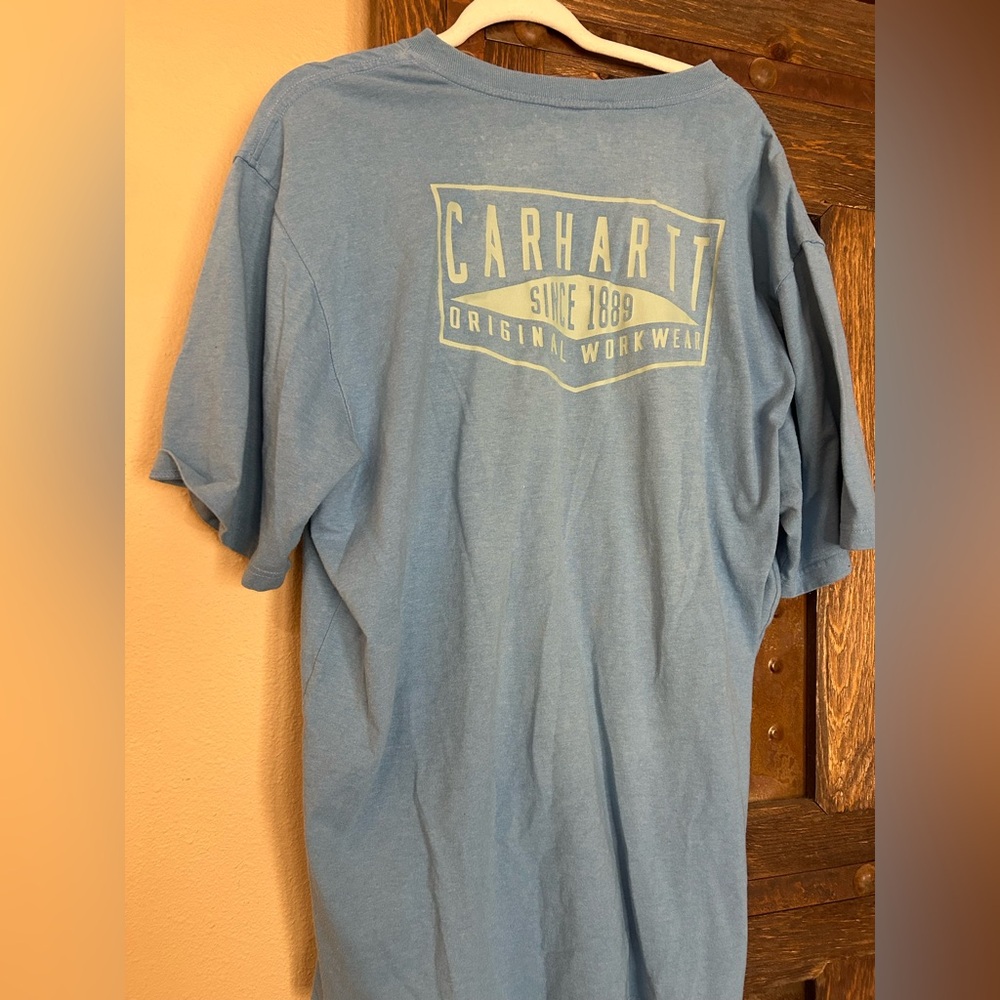 Carhartt Men's Blue T-Shirt